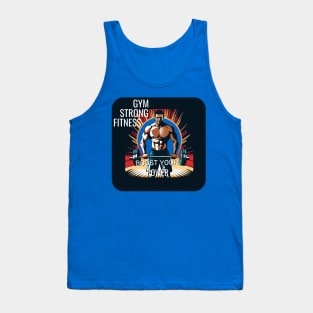 Gym strong fitness Tank Top